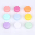 Fancy Double Wall Cosmetic Container 3g 5g 10g 15g 30g 50g 80g Matt White Black pink Blue Plastic Cream Jar