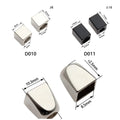 Wholesale Custom Jacket Color Drawstring Elastic Rope End Spring Lock Metal Cord Stopper Cord Ends