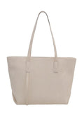 Wholesale 2025 Retro Simple Women's Shoulder Tote Bag Large Capacity Autumn Underarm Zipper Closure PU Single Pearl Embroidery