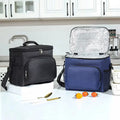 New Insulated Lunch Tote Bag with Large Capacity Cooler Bag for Work School and Picnic Food Storage Crossbody Design