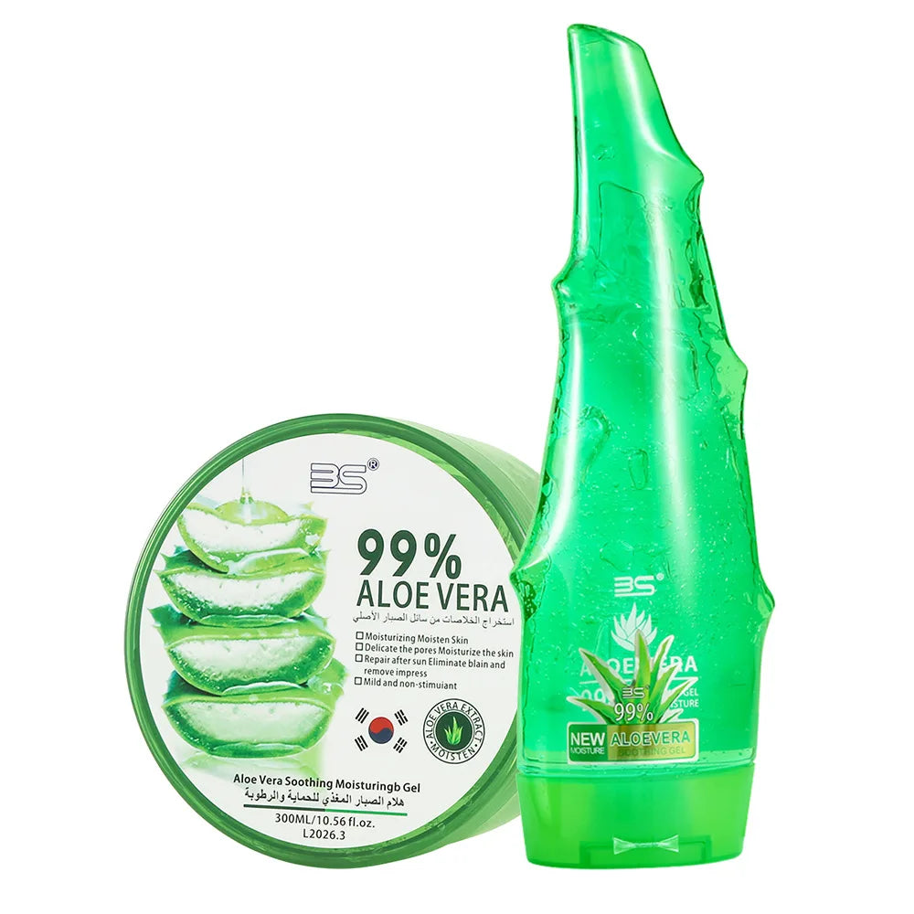 Hydrating Moisturizing Aloe Vera Gel Soothing Non-irritating After Sun Repair Nourishing Skin Light Acne Print Skin Care Gel