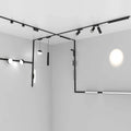 Modern Linear Guide Rail Cob LED Magnetic Track Light Aluminum Alloy 48V Floodlight for Mall & Clothes Store