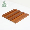 MUMU Fluted MDF Sound Absorption Art Models Decor Easy Instal Interior Oka Wood Wall Panels for Back TV