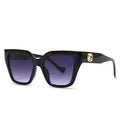 YB21093 Fashion Brand Designer Cat Eye Sunglasses Women Big Frame Eyewear Sun Glasses Lady Anti-UV Manufacturer