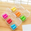 Comfortable and Soft Sponge Earplugs 35.5db Noise Reduction Anti-Snoring Device for Sleep