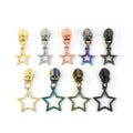 Meetee ZT946 5# Gun Black Nylon Auto-Lock Zipper Puller Slider Alloy with Zippers for Bags Jeans Garments Clothing