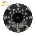 7 Inch Diamond Cup Grinding Wheel with 8 Arrows for Hand Grinders