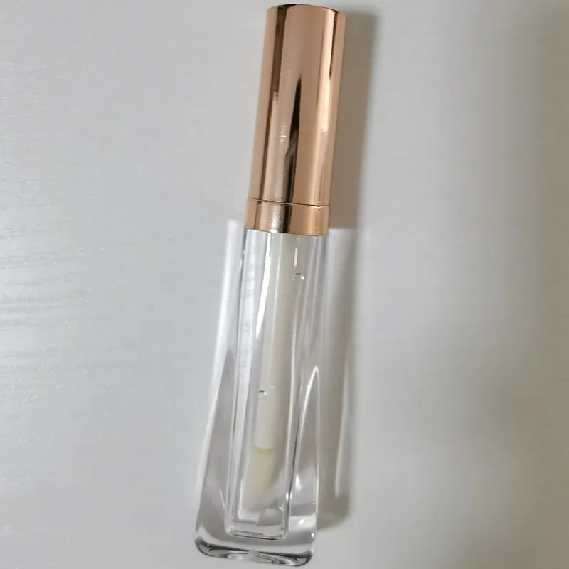 Wholesale 3ml 5ml  Stylish Cute Mini Tiny Lip Gloss Tube for Kids Black Bullet Shaped Lip Gloss Tube Container Custom