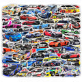 102Pcs Supercar Racing Car Waterpoof Graffiti Stickers for Bottle Laptop Car Motorcycle Decor Vinyl Roadster Sticker