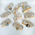 California Sage Smudge Kit With Palo Santo Crystal Healing Stone Incense Sticks Wand Sage for Cleansing House Negative Energy