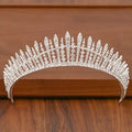 Wholesale Bridal Crystal Crown Tiara Wedding Rhinestone Crowns Bridal Hair Accessories