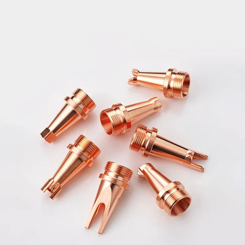 Top Selling  Laser Equipment Parts Laser Copper Nozzles Handheld Welding Head Nozzle Laser Machine Nozzle