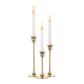 Wholesale Metal Taper Candle Holders Brass Candlestick Holders for Wedding Holiday Party Decoration