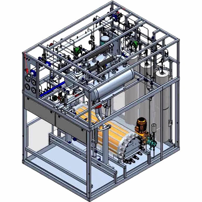 Green EPC Pure Water Electrolytic Hydrogen Electrolysis Gas Generator Plant With Liquid Hydrogen Storage Tanks