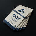 Wholesale Factory Price Custom Brand Name Folded Jeans Waist Print Label Paper Tag With Texture