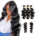 Dropshipping 12a Grade Virgin Human Hair Bundles Wholesale Unprocessed Cuticle Aligned Raw Cambodian Hair Bundles with Closure