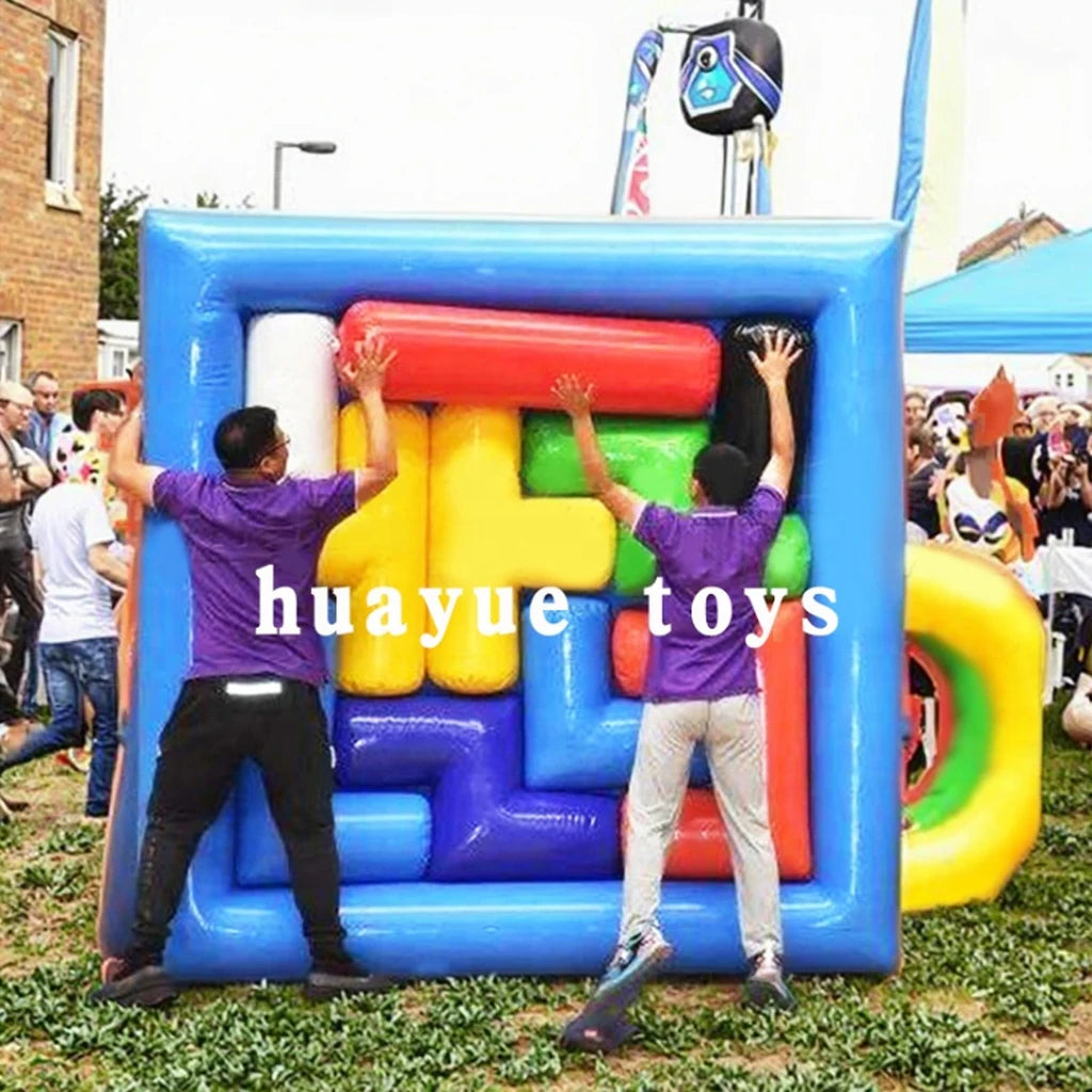 Wholesale Commercial Inflatable Obstacle Course Races Game Hot Speedy Cheap Outdoor Interactive Inflatable Team Building Games