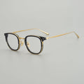 CS-GD001 Pure Titanium Glasses Women Square Prescription Eyeglasses Frame Myopia Optical Korea Japan Eyewear Men