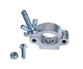 30mm Width Silver 2 Inch Aluminum Heavy Duty  Half Coupler Truss Clamp Fit for (38- 52)mm Stage Light Clamps and Dj Lights Clamp