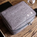 GAODA Customized Logo Portable Zipper Travel Gadget Digital Accessories Storage Cable Organizer Bag Shockproof Dustproof Water