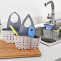 Home Storage Drain Basket Kitchen Sink Holder Adjustable Soap Sponge Shelf Hanging Drain Basket Bag Kitchen Accessories