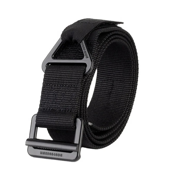 Rescue Survival Outdoor Fabric Nylon Tactical Heavy Duty Riggers Belt for Training CQB EDC