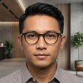 85133 Wholesale Round Shape Acet Eyewear Eyeglass Frame