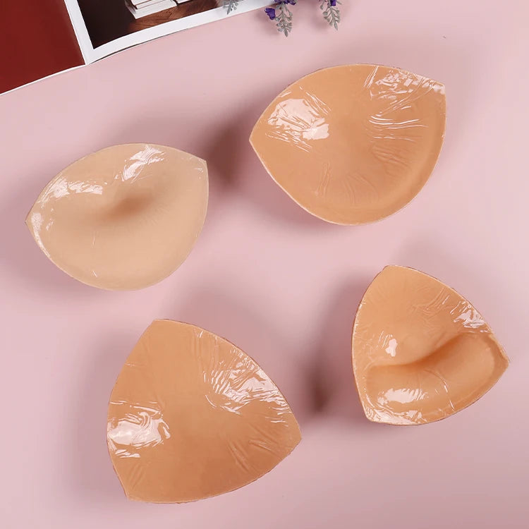 Double Side Sticky Removeable Push up Breast Thicken Invisible Breathable Silicone Bra Pads