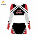 Ace Sports Design Your Own Rhinestone Cheer Outfit Custom Cheerleading Dance Uniform Cheerleader Costume