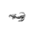 Fashion Jewelry Irregular Design Rings 925 Adjustable Silver Rings Rhodium Plated Ring for Women
