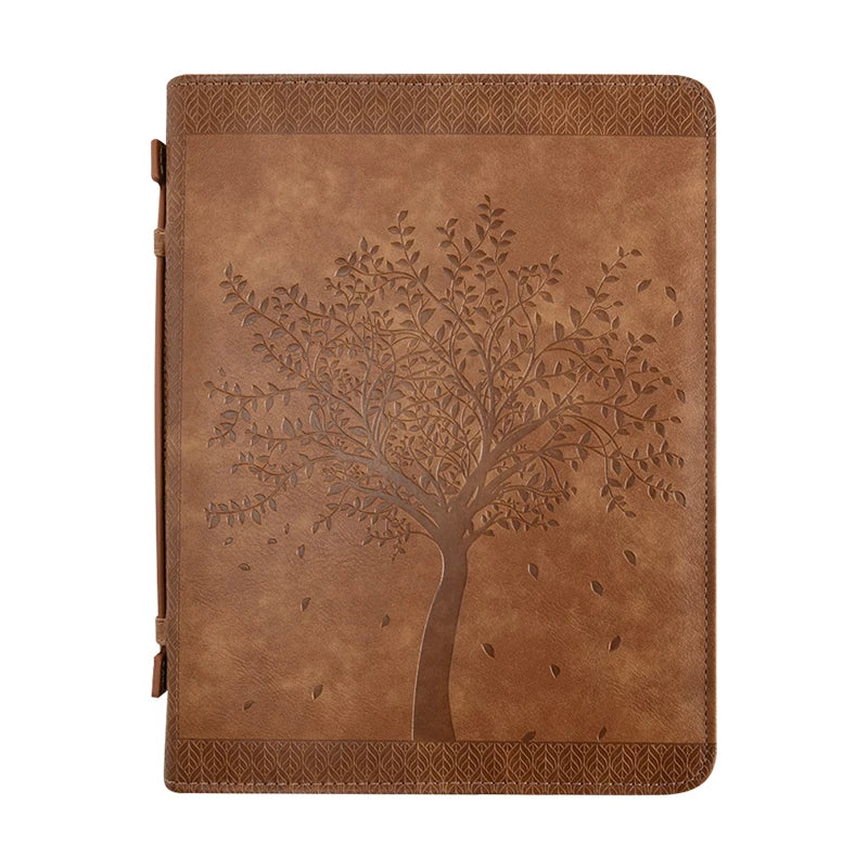 Factory Direct Bible Cover Embossed Holy Bible Customized 2026 Promotion Cheapest PU Leather Book Zipper Closure Bible Bag