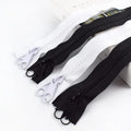 For ZA211 10# 100-500cm Resin Zippers Auto Lock Double Side Slider Open-End for Garment Home Textile Shoes & Bags