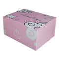 Wholesale Luxury Pink Magnetic Gift Box Custom Big Size Folding Package Matt Lamination Rigid Paperboard Recycled Materials
