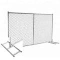 High Quality 6 ft 12 ft Galvanized Chain Link Temporary Fence Panel Construction Hot Sale Factory Fencing Trellis 3D Modeling