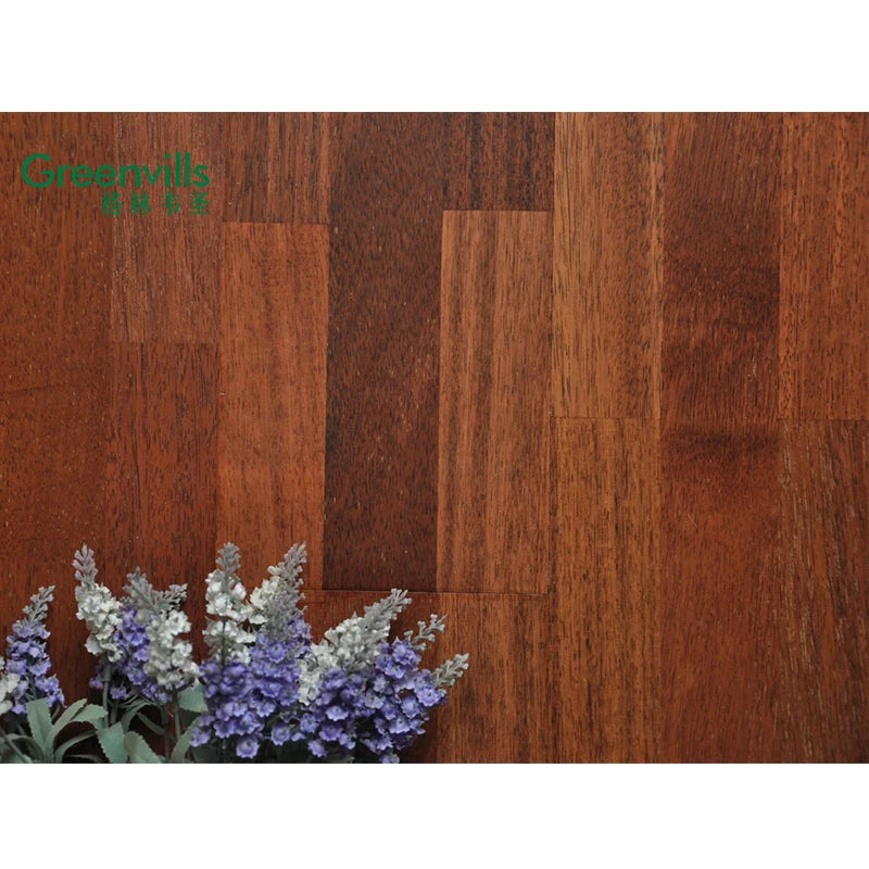 100% Pure Wood Merbau Engineered Wood Flooring Factory Supply Wholesale Free Samples 3 Ply 3 Strip Wood Flooring