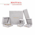 Good Quality Custom Printed Luxury Jewelry Box Custom Logo Velvet Interior TUV Certified 18 Years Experience OEM/ODM Available