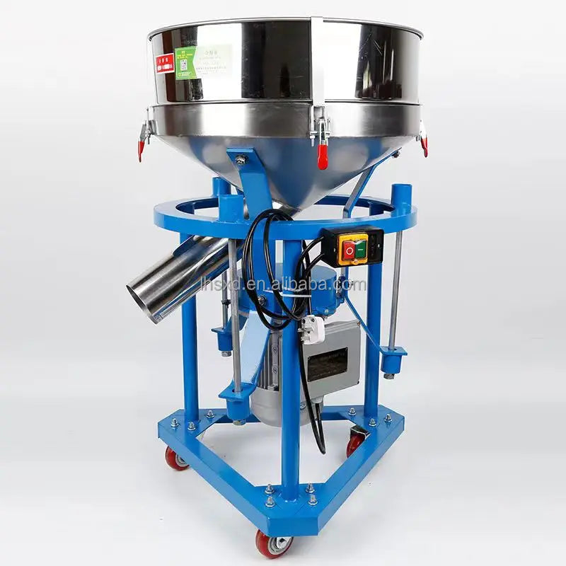 Electric Powder Sieve Laboratory Vibrating Screen Food Vibrating Screen Stainless Steel Plastic Powder Screen