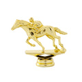 Cheaper Good Sales Gold Plated ABS Trophy Figure UV Printed for Equestrian Competition Horse Riding GZ68