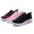 Women's Mesh Breathable Sneakers Soft Bottom Comfortable Women's Air Cushion Shoes Lightweight Women's Walking Running Shoes