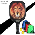 LEIJIAER Lion Pickleball Paddle Indoor Outdoor Usapa Pickle Ball Paddle Competitive Price Pickle Rackets