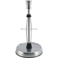 One-Hand Easy Tearing Silver Eco-Friendly Stainless Steel Paper Towel Dispenser Rack for Kitchen Bathroom or Office