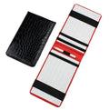 Ready to Ship PU Synthetic Leather Durable Golf Scorecard Holder