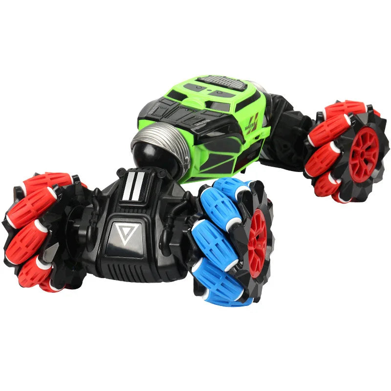QX3688-25 Global Funhood Stunt Car Toy Twist Top Speed Sensing Remote Radio Control 4WD 1/10 Hand Air Gesture Controlled Smart
