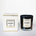 Custom Made Luxury Candle Holder Glass Clear Candle Jar with Box Packing