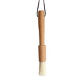 Wholesale New Beech Brush Flat Round Barbecue Brush Coffee Tools Brush
