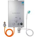 VEVOR Liquefied Petroleum Gas Water Heater 6L 8L 10L 12L 16L 18L Liquefied Petroleum Gas Propane Butane White Water Heater
