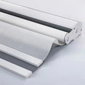 ZSTARR Window Shades with Valance Tipiace Manual Roller Blind Double Layers Cordless Blinds Day and Night Roller Blinds