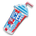 B03 Icee Bottle Inspired PVC Pool Floats for Adults Funny Drink Design Inflatable Floating Lounger Air Bed Toys