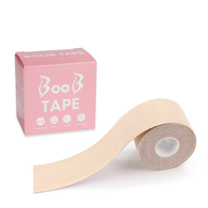 Women's 5cm Waterproof Breast Lift Body Tape Boob Lifting Tape for Breast Cover Use