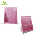 Custom Retail Cardboard Counter Top Display Spinner with Hooks Toy Display Box Rack Cardboard Toy Display Stand
